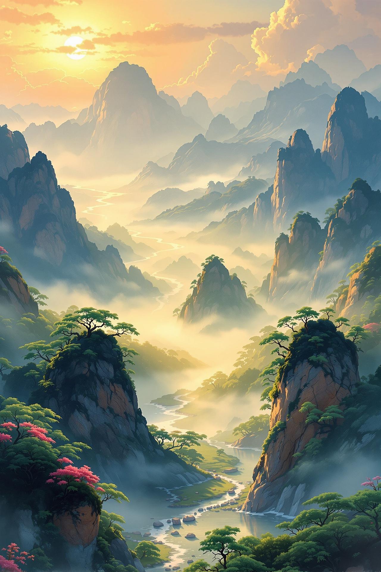桃色在线视频-锦绣山河海报